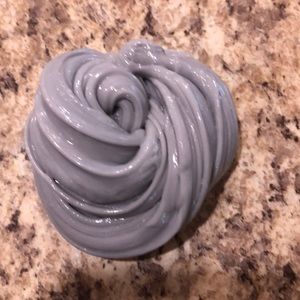 Purple fluffy slime